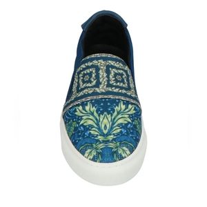 VERSACE COLLECTION Canvas Sneakers Filigree Medusa Greek
